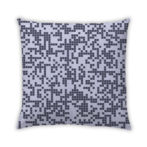Ahgly Company Outdoor Square Contemporary Throw Pillow, 18 inch by 18 inch