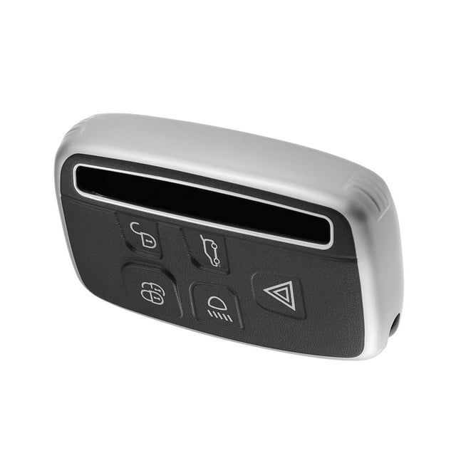 Unique Bargains 5 Botton Clé Fob Coque Housse Cas pour Land Rover pour Range Rover 2010-2018 Flexible TPU Noir