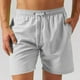 thumbnail image 1 of Yaoyar Men's Drawstring Running Shorts Lightweight Quick Dry Workout Shorts, Basketball Running Short with Zipper Pockets, 1 of 6