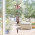 thumbnail image 4 of LILELIS Painted -proof Metal Wind Chime Hanging Room Decoration Big Chimes for Outdoors Family Pool with Cover, 4 of 8