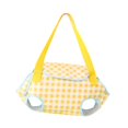 thumbnail image 4 of Bolsa de transporte para gatos, bolsa para mascotas, bolso de mano Cuadrícula amarilla, 4 of 9