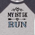 thumbnail image 4 of Inktastic 1st 5K Race Running Fitness Girls Baby Bodysuit, 4 of 5