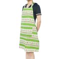 thumbnail image 1 of Bangcool Christmas Apron Creative Elk Printing Cooking Apron Adults Apron for Kitchen Bar, 1 of 10