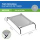 thumbnail image 4 of The Original Cooling Elevated Dog Bed, Indoor and Outdoor, Medium, Grey, 4 of 5