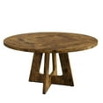 thumbnail image 1 of Table Only-47" Round Dining Table, Wooden Kitchen Table for 4, Farmhouse Dinner Table with Wooden Top and Legs for Home Dining Room or Living Room(Only Table), 1 of 9