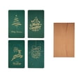 thumbnail image 2 of Meitianfacai Christmas Greeting Card Stamping English Wishes, Vert, 2 of 6