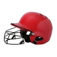thumbnail image 2 of Vsenkes Baseball Batting Helmet Breathable with for Match Tournament Sports Red, 2 of 9