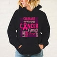 thumbnail image 3 of Sudadera con capucha y estampado de cáncer de mama para hombre y mujer, moda de otoño e invierno, con estampado de cáncer, informal, 3 of 4