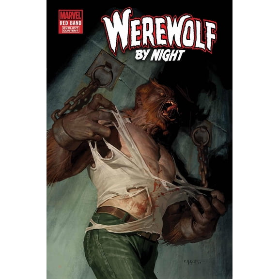 Collectible Werewolf By Night Red Band #9 Marvel Prh Comic Book 2025