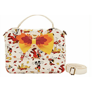 Loungefly Disney Fall Minnie Mouse Crossbody Bag
