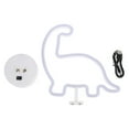 thumbnail image 5 of FRCOLOR Neon Light Acrylic Dinosaur Shape Night Lamp LED Neon Signs Light Desktop Light (Dual Use),11.42"X8.66"X3.94", 5 of 5