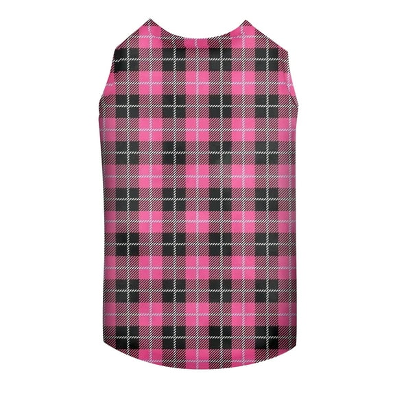Dog Plaid Shirt, Classic Checked Pattern, Stylish Pet Apparel