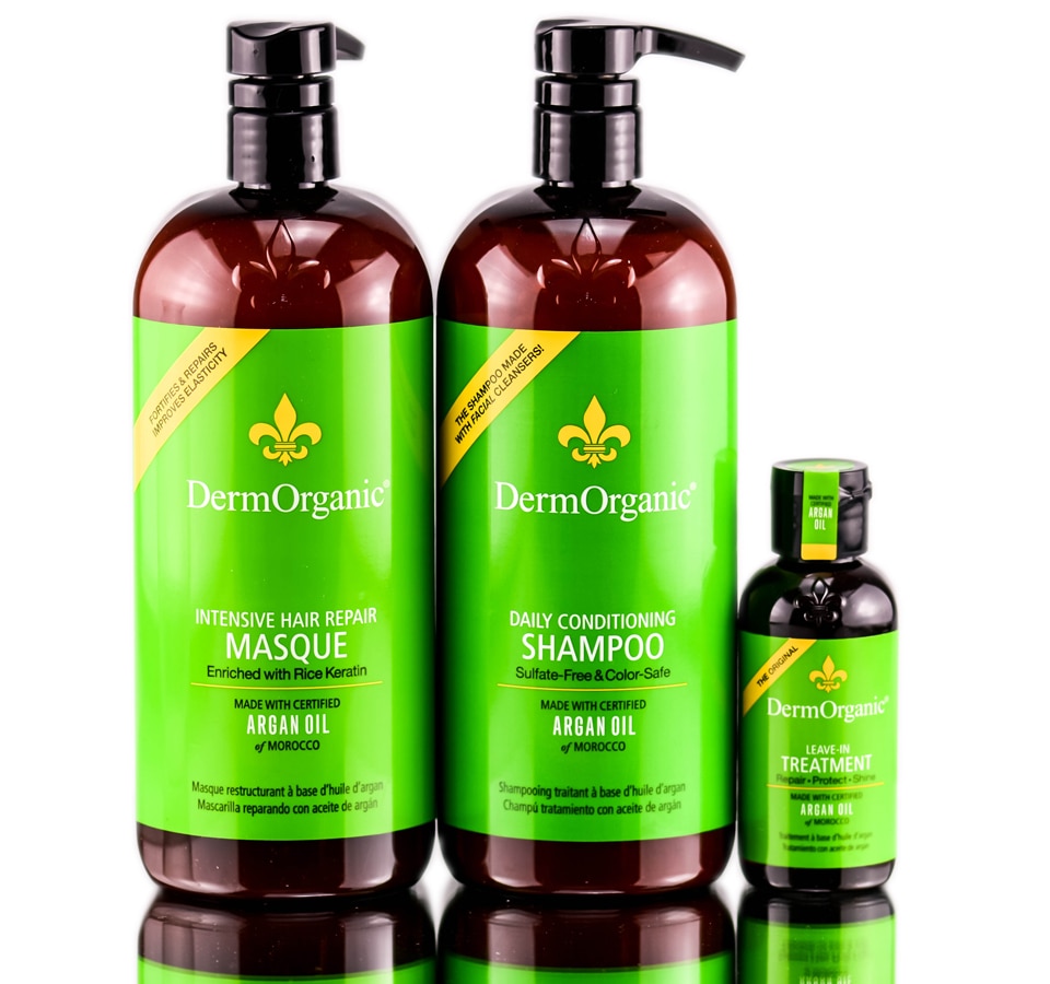 Argan Oil Hair Treatments Back Bar Kit ( 3 piece backbar