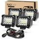 thumbnail image 1 of Combo de luces LED tipo cápsula NAOEVO de 4 pulgadas, Spot Flood, 4 unidades, 1 of 9