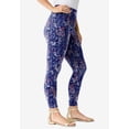 thumbnail image 3 of Roaman's Women's Plus Size Tall Plus Size Essential Stretch Ankle Length Pull-On Legging, 3 of 6