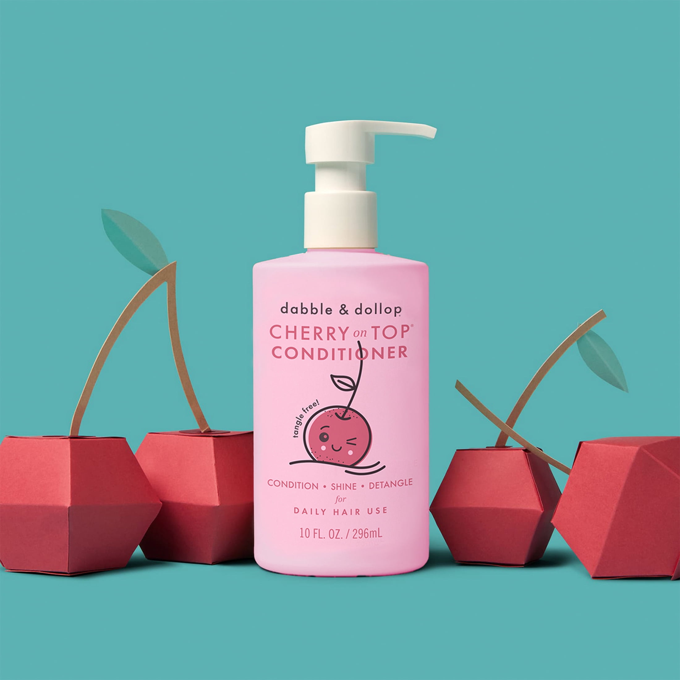 Dabble & Dollop Cherry on Top® Hair Conditioner, 10 fl oz