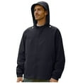 thumbnail image 2 of Delliss Men's Thin UPF 50+ Sun Protection Clothing Outdoor Zipper Pocket Hooded Fishing Jacket Black XL, 2 of 6