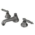 thumbnail image 2 of Kingston Brass Metropolitan Two Handle 8" to 16" Widespread Lavatory Faucet with Brass Pop-up, 2 of 4