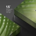 thumbnail image 4 of IDEA4WALL Canvas Print Wall Art - Black Rocks on River & Green Tropical Leaves - Nature Landscape Photography Realism Scenic Cool for Living Room, Bedroom, Office - 12"x18", 4 of 5