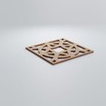 thumbnail image 4 of Ekena Millwork 7 3/8"W x 7 3/8"H x 1/4"T Extra Small Brownsville Decorative Fretwork Wood Wall Panels, Birch, 4 of 18