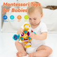 thumbnail image 4 of Juguete sensorial WYCYJU Busy Cube para niños pequeños de 2 a 3 años, 4 of 7