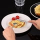 thumbnail image 4 of Cuchillo, tenedor y cuchara de acero inoxidable, juego de cubiertos de estilo occidental, cuchillo de cena europeo, juego de tres piezas, cubiertos plateados, 4 of 6