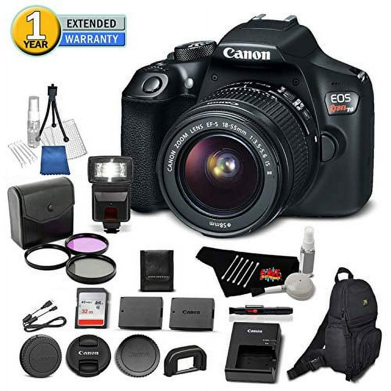 Canon EOS 90D DSLR Camera With Padded Case, Memory Card, and More - Starter  Bundle Set 