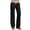 Black, variant on Women's Cargo Pants with Pockets High Waist Casual Straight Leg Sweatpants Comfy Elastic Waist Yoga Pants, White S