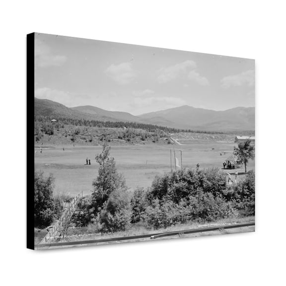 Canvas Print: Mount Pleasant Golf Links From Tee No. 1