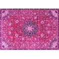 thumbnail image 1 of Ahgly Company Indoor Rectangle Medallion Pink Traditional Area Rugs, 8' x 10', 1 of 4