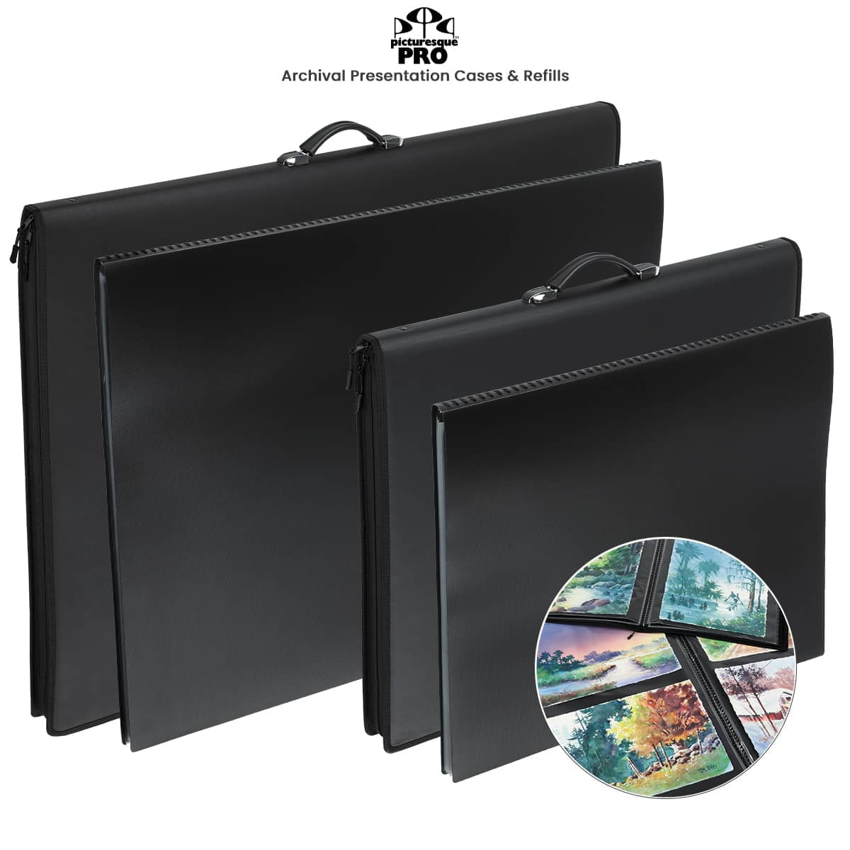 Picturesque Pro Presentation Case- Professional Art Portfolio
