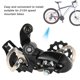 thumbnail image 2 of Wosthever Engranaje de cambio de rueda trasera de bicicleta de carretera de montaña para piezas de repuesto de bicicletas de 21/24 velocidades Ciclismo Wosthever  OD003785-00, 2 of 6