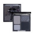 thumbnail image 1 of Ruifaya Sombra de ojos Label Flicker 4 colores Cuatro placas Pearl Cool Black W1B7 Maquillaje, 1 of 7