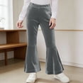 thumbnail image 1 of Pantalones largos de terciopelo coreano para niñas de 6 meses a 8 años, elásticos, para otoño e invierno., 1 of 9