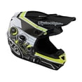 thumbnail image 6 of Troy Lee Designs Se4 Polyacrylite Helmet Skooly Black Yellow size X-Small, 6 of 7