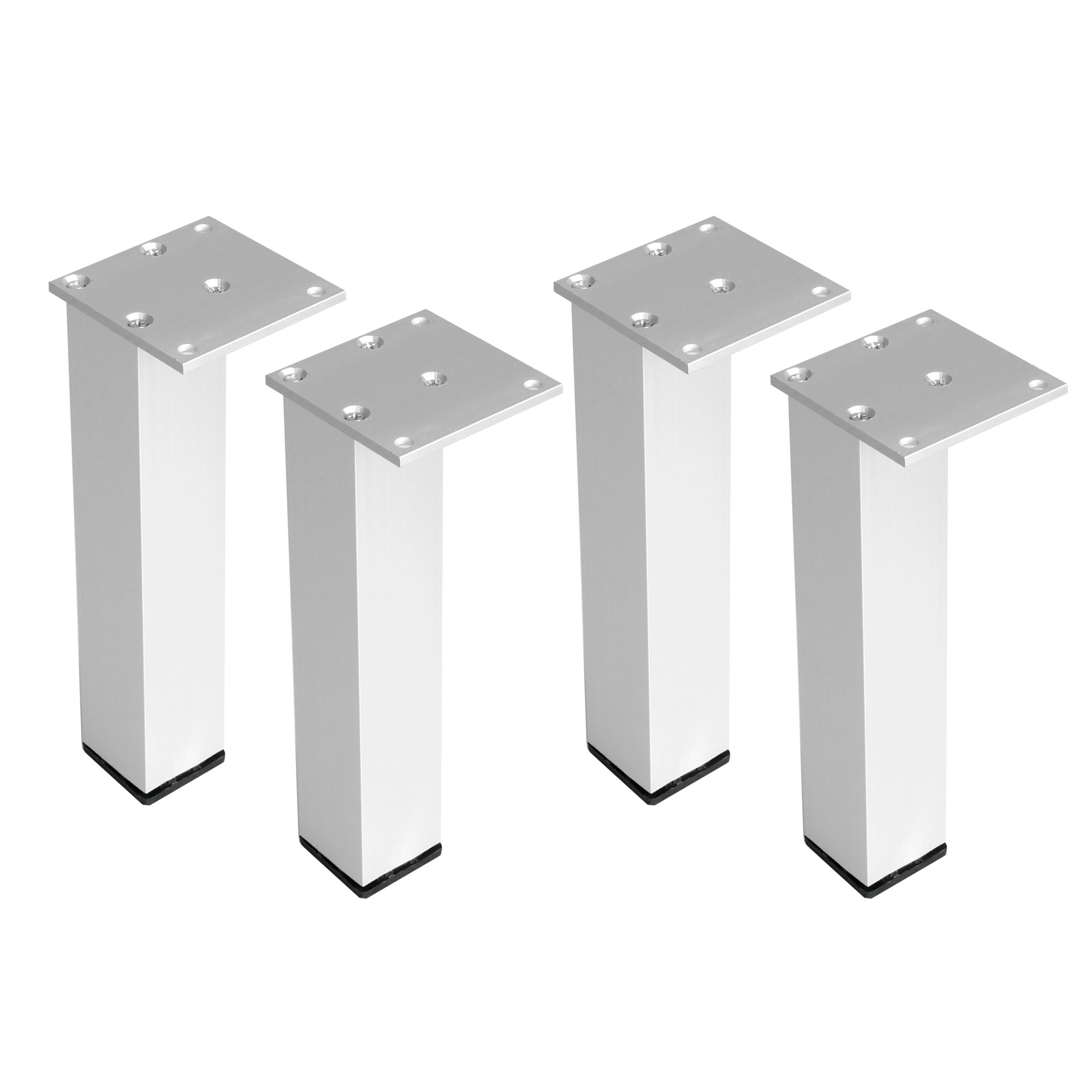 10 Inch Furniture Legs Aluminium Alloy Feet Sofa Table Wardrobe