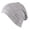 Gray, variant on 2018 New Cotton Unisex Cap for Cancer Hair Loss Sleeping Cap Chemotherapy Hat