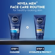 (3 pack) NIVEA MEN Maximum Hydration Face Wash with Aloe Vera, 5 fl oz