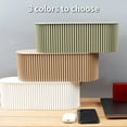 thumbnail image 3 of Xinyolin Power Strip Storage Box Multi-purpose Strong Bearing Capacity Good Hardness Desk Waterproof Cable Management Box for Office, 3 of 8