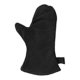 thumbnail image 1 of Heat-insulated oven mitt, leather oven mitt, fireproof protective glove, grill mitt, heat-resistant leather glove, black, 1 of 4
