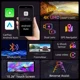 thumbnail image 4 of Cámara de salpicadero 4K de 10,26" con pantalla de 2160P, DVR, Carplay, Android Auto, grabadora de vídeo, accesorios para monitor de cámara de salpicadero, navegación GPS, WIFI 5G, 4 of 5