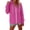 Hot Pink, variant on FUZHIQ Womens Lightweight Hoodies Zip Up Summer Thin Hoodies Drawstring Loose Fit Cotton Hoodie Casual Beach Cover Up
