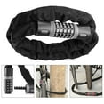 thumbnail image 2 of Bike Lock with 5- Resettable Password Heavy Duty Alloy and Nylon Chain Lock for Cyclists, 2 of 6
