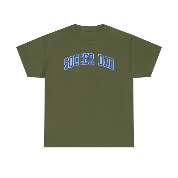 Soccer Dad Shirt Gifts Tshirt Crew Neck Short Sleeve
