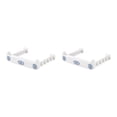 thumbnail image 1 of Cateissary Soporte para bolsas de basura Montado en la pared Cocina Colgando Toalla Bolsas de basura Colgador Puerta del gabinete Estante Suministros de Gris blanco 2piezas Cateissary CBP210314, 1 of 6