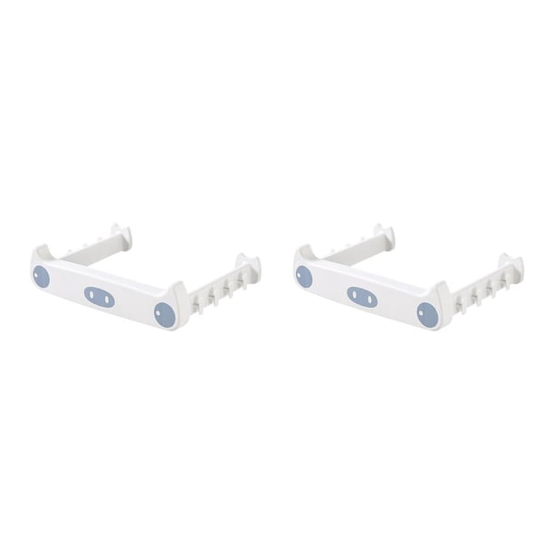 Cateissary Soporte para bolsas de basura Montado en la pared Cocina Colgando Toalla Bolsas de basura Colgador Puerta del gabinete Estante Suministros de Gris blanco 2piezas Cateissary CBP210314