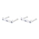 thumbnail image 1 of Cateissary Soporte para bolsas de basura Montado en la pared Cocina Colgando Toalla Bolsas de basura Colgador Puerta del gabinete Estante Suministros de Gris blanco 2piezas Cateissary CBP210314, 1 of 6