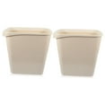 thumbnail image 4 of RENACLIPY Set of 2 Nordic Style Narrow Trash Cans in Beige, Space-Saving Waste Bins for Home and Office Use, 4 of 8