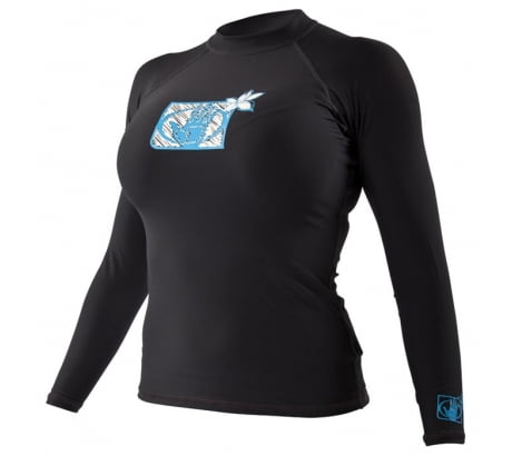 Body Glove Fitted Rashguard W L a Blk Md by Body Glove