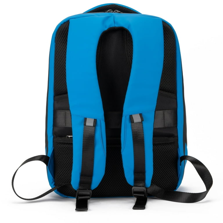 IZOD Venus Business Travel Slim Durable Anti Theft Slim Laptop Backpack,  Computer Bag for Women & Men Fits 15 Inch Laptop Notebook / Black & Blue